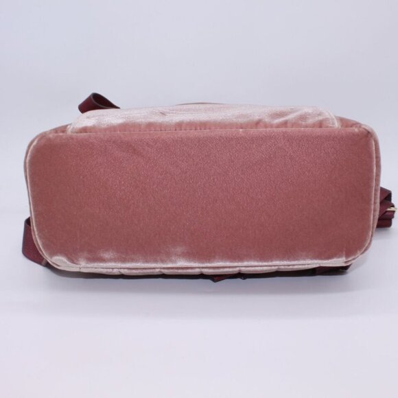 Michael Kors Shoulder Bag Purse Backpack Pink Velvet New Minor Defect main image 9
